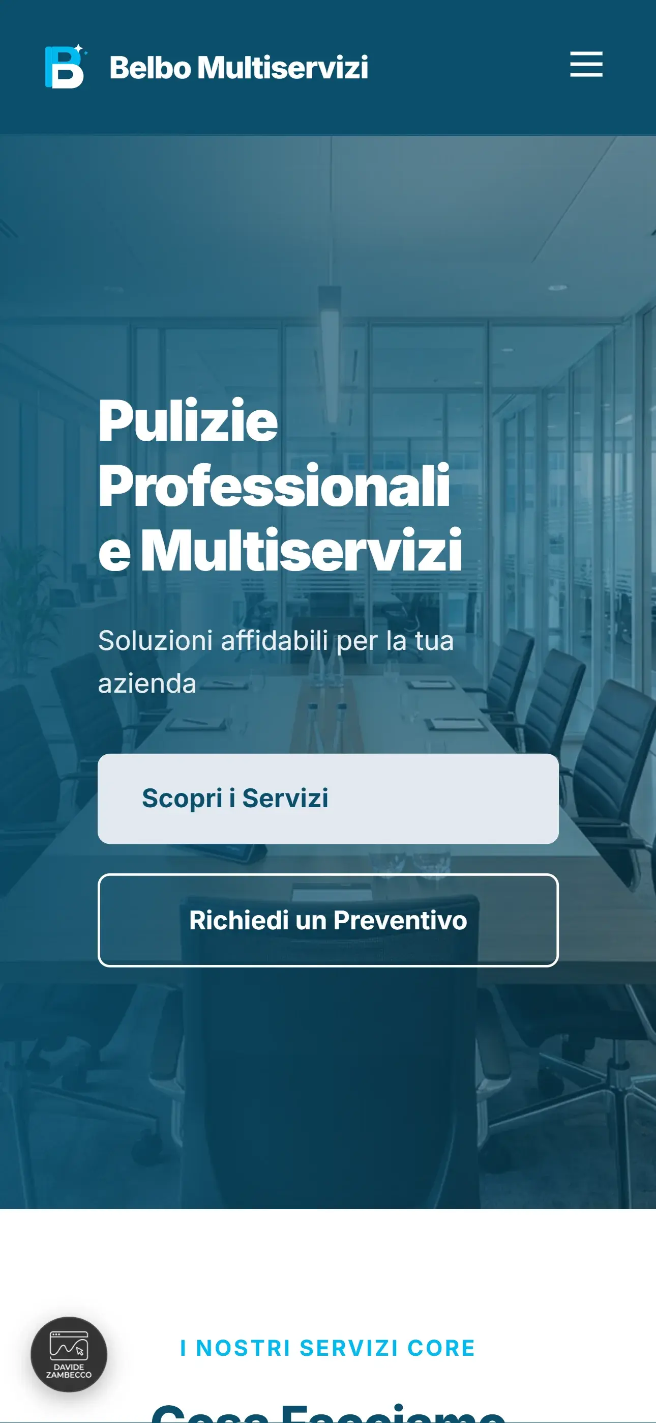 Belbo Multiservizi Mobile Preview