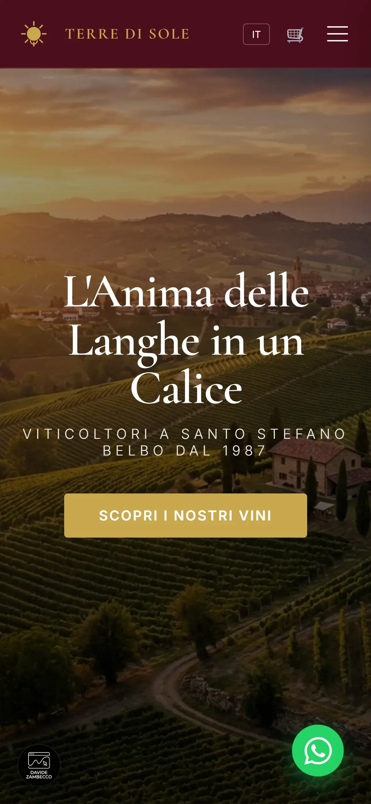 Cantina Terre di Sole Mobile Preview